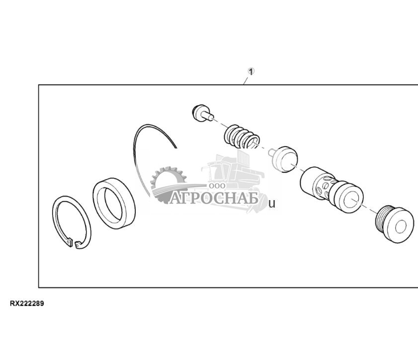 Комплект уплотнений, гидравлический насос, 63 куб. см - ST807853 628.jpg